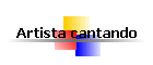 Artista cantando