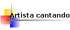 Artista cantando